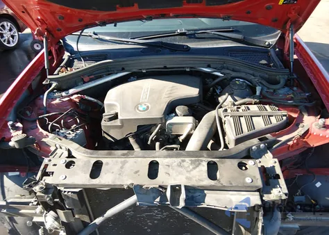 2017 BMW X3 Sdrive28I из США, поврежденный, VIN 5UXWZ7C38H0X41554